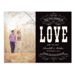 OLD TIME VINTAGE | SAVE THE DATE ANNOUNCEMENT POSTCARDS
