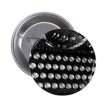 Old typewriter keys button