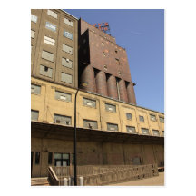 Old Warehouse Buildings Postcard