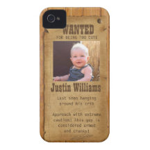 Old West Wanted Poster iPhone 4 Cover