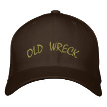 Old Wreck Hat Embroidered Hat