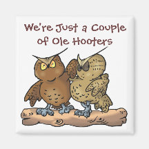 Ole Hoots Magnet