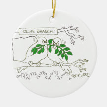 Olive branch! ornament