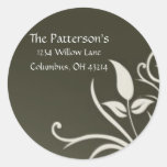 Olive Leaves Address Labels/Stickers