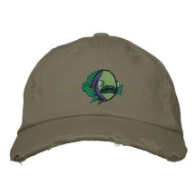 Oliver the Oscar Fish Embroidered Hat