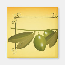 Olives Fridge Magnet