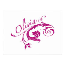 Olivia Postcard