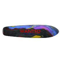 Ollie with BIG RED by TatteredBrush Skate Decks