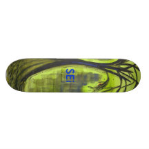 Ollie with SEi by TatteredBrush Skate Board