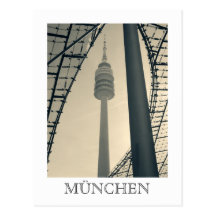 Olympiaturm Postcard