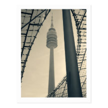 Olympiaturm Postcard