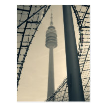 Olympiaturm Postcard