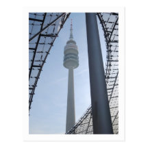 Olympiaturm Postcard