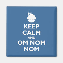 Om Nom Nom Magnets