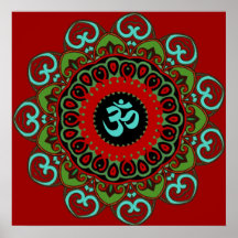Om of Chaos Print
