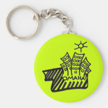 Omaha Keychain