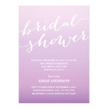 OMBRE SHOWER | BRIDAL SHOWER INVITATION