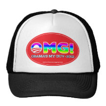 OMG 2012--Obama's My Guy 2012 Mesh Hat