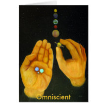Omniscient, All knowing God Greeting Cards