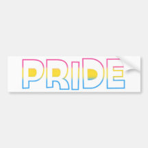 Omnisexual/Pansexual Pride Bumper Stickers