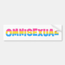 Omnisexual Pride Bumper Sticker
