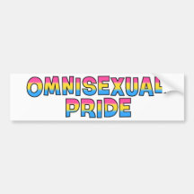 Omnisexual Pride Bumper Sticker