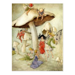 'On Mushroom Hill' - Postcard