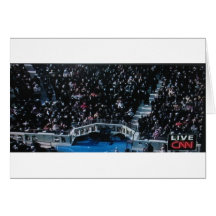 ON PRESIDENT BARAK HUSEN OBAMA'S INAUGURATION DAY CARDS