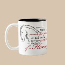 On the Back of a Horse mugs