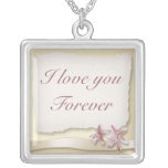 On the Beach ~ I Love You Forever Necklace