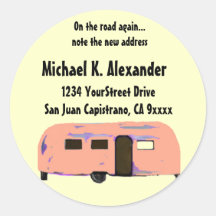 On the Road Trailer Stickers