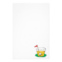 On The Rocks Customized Stationery