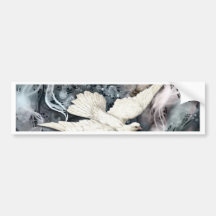 ON THE WINGS OF A DOVE BUMPER STICKERS