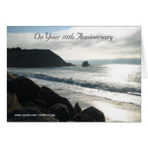 On Your 10th Anniversary Greeting Cards