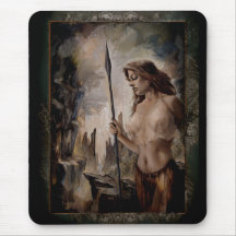 «On Your Guard» Mousepad