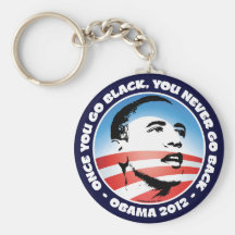 Once You Go Black, You Never Go back Keychains