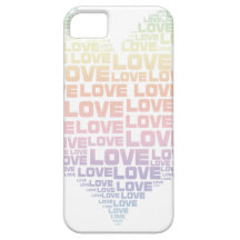 One Heart Big Love iPhone 5 Covers