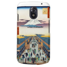 One Hundred Famous Views of Edo Ando Hiroshige Galaxy Nexus Covers