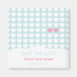 One in a Million Hearts Save the Date Magnet