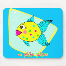 One Little Fish Mouse Mat
