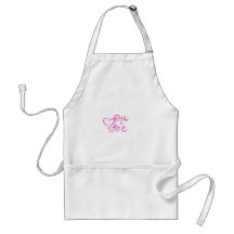 One Love Logo Aprons