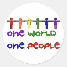 One People Stickers