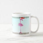 One Pink Christmas Flamingo Mugs