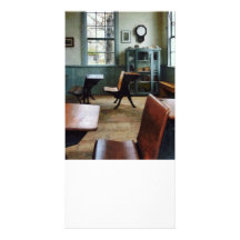 One Room Schoolhouse Personalized Photo Card