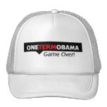 One Term Obama - Game Over Mesh Hat