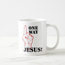 One Way: Jesus! Mugs