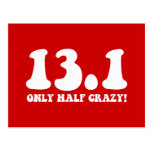 only half crazy post cards