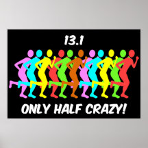 only half crazy posters