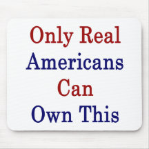 Only Real Americans Can Own This Mouse Pads