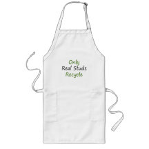 Only Real Studs Recycle Aprons